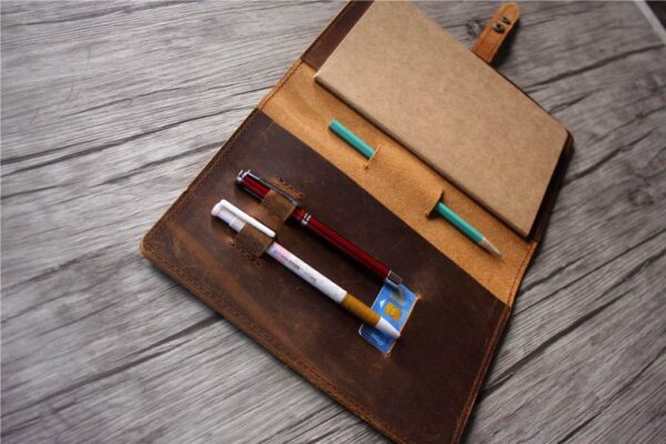 Personalized Journal Cover Leather Notebook Case - Image 2
