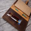 Refillable B5 Leather Cover Sketchbook - Image 2