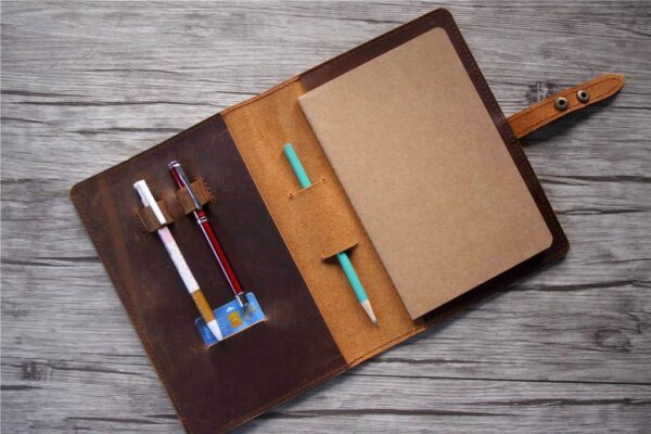 Personalized Journal Cover Leather Notebook Case - Image 3