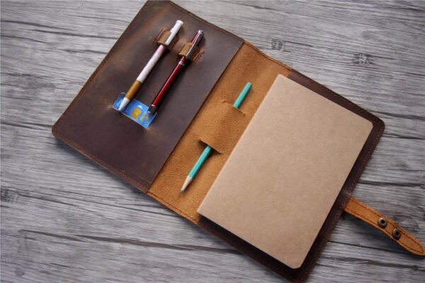 Personalized Journal Cover Leather Notebook Case - Image 4