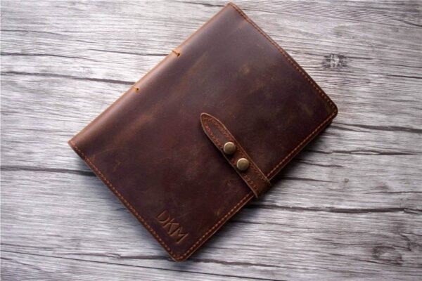 Personalized Journal Cover Leather Notebook Case - Image 5