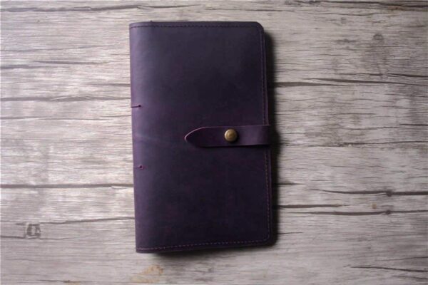 Leather Personalized Travel Journal Notebook - Image 3