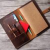 Leather Refillable Journal Notebook Cover