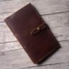 Leather Refillable Journal Notebook Cover - Image 2