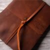 Custom Leather Family Memory Book Album - Image 3