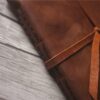 Custom Leather Family Memory Book Album - Image 4