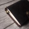 Handmade Leather Field Notes Size Traveler's Notebook Journal - Image 6