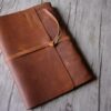 Personalized Leather Grandmother Memory Book Photo Album - Image 3
