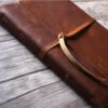 Personalized Leather Grandmother Memory Book Photo Album - Image 6