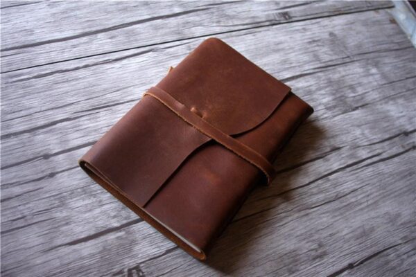 Leather Couples Memory Book Photo Album