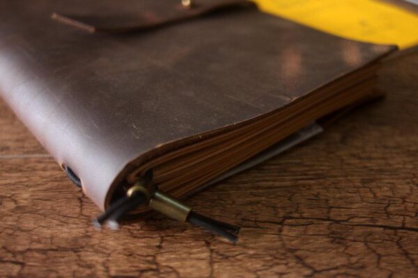 Custom Leather A5 Travelers Notebook Journal - Image 2