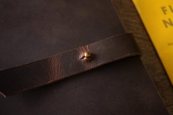 Custom Leather A5 Travelers Notebook Journal - Image 3