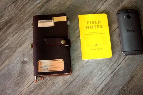 Personalized Leather Personal Size Traveler's Notebook - Image 4