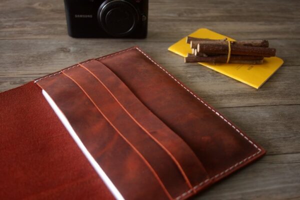 Custom Leather Kindle Oasis Case Sleeve - Image 5