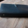 Personalized Blue Leather Organizer Zipper - Image 2