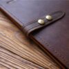 Multi-Pockets Leather Refillable Journal Cover - Image 2
