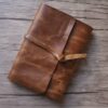 Engraved Genuine Leather Sketchbook - Image 4