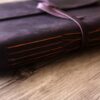 Purple Leather Large School Memory Book - Image 6