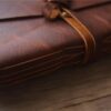 Personalized Leather Photo Guest Book - Image 3