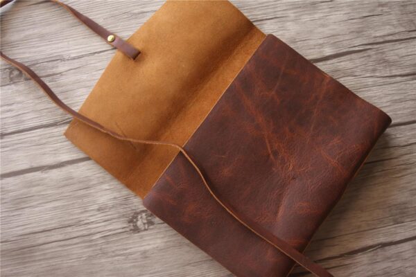 Personalized Leather Photo Guest Book - Image 5