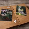 Monogrammed Leather Unique Wedding Guest Book - Image 5