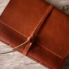 Custom Leather Birthday Party Guest Book - Image 5