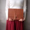 Custom Leather Birthday Party Guest Book