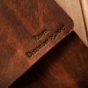 Distressed Brown Personalized Memorial Guest Book - Image 3