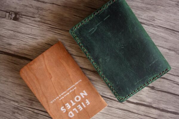 PERSONALIZED LEATHER PASSPORT SLEEVE COVER - Image 3
