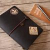 Black Leather Refillable Binder Journal - Image 3