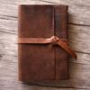 Personalized Leather Baby Shower Guest Book - Image 4
