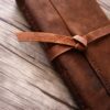 Personalized Leather Baby Shower Guest Book - Image 6