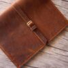 Personalized Leather Macbook Air 13 inch Case Sleeve - Image 3