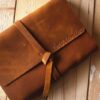 Custom Leather Photo Booth Guest Book - Image 3