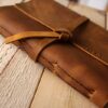 Custom Leather Photo Booth Guest Book