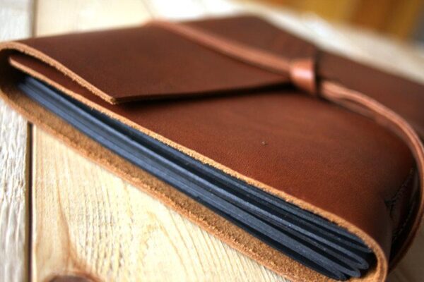 Custom Embossed Leather Bound Album Book - Image 7