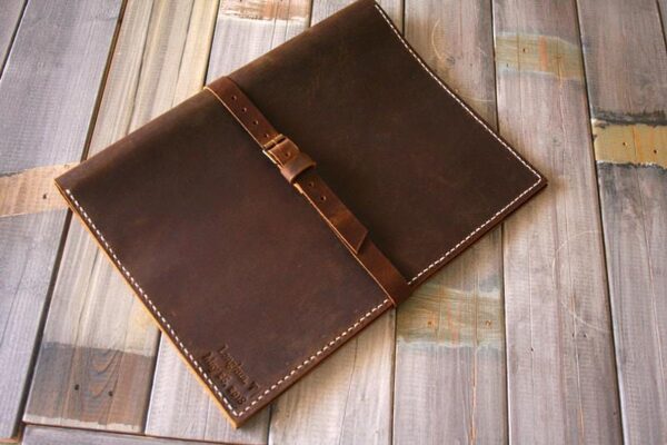 Custom Leather Macbook Air Laptop Cover Sleeve