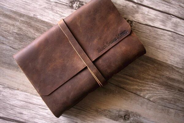 Vintage Leather Writing Notebook