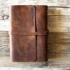 Vintage Leather Writing Notebook - Image 4
