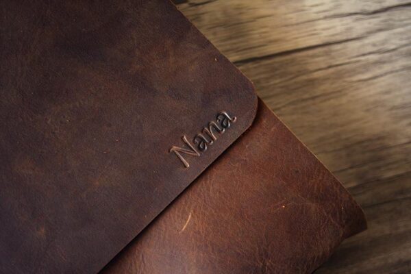 Personalized Best Memory Books Full Grain Leather Album - Image 5