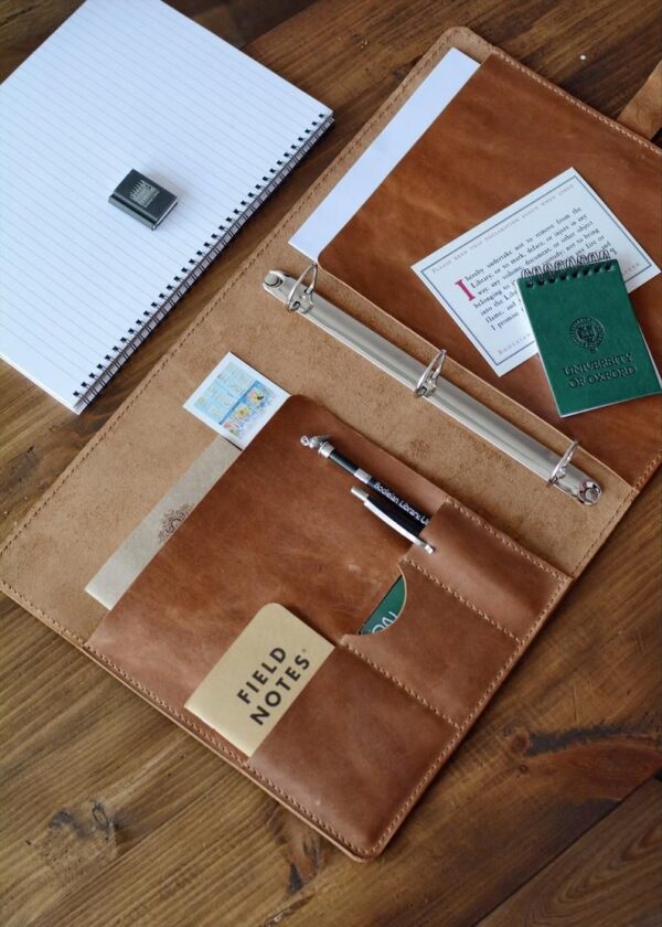 Personalized Leather Binders