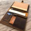 Rustic Leather Journal Personalized Notebook Cover - Image 4