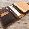 Rustic Leather Journal Personalized Notebook Cover - Image 3