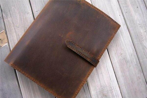 Custom Leather Dell Laptop Sleeve 11 inch - Image 5