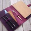 Leather Lined Notebook Journal