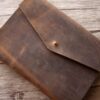 Leather Rustic Birthday Guest Book Photo Album - Image 5