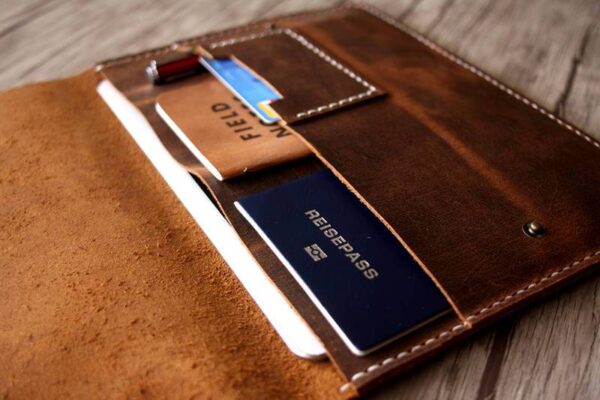 Personalized Leather Cool Macbook Cases - Image 3