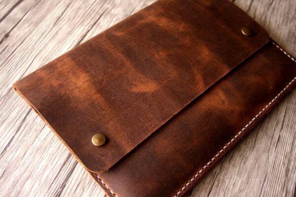 Personalized Leather Cool Macbook Cases - Image 4