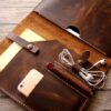 Personalized 15 inch Laptop Case Leather Sleeve