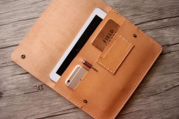 Designer Macbook Pro 13-Inch Leather Sleeve Case